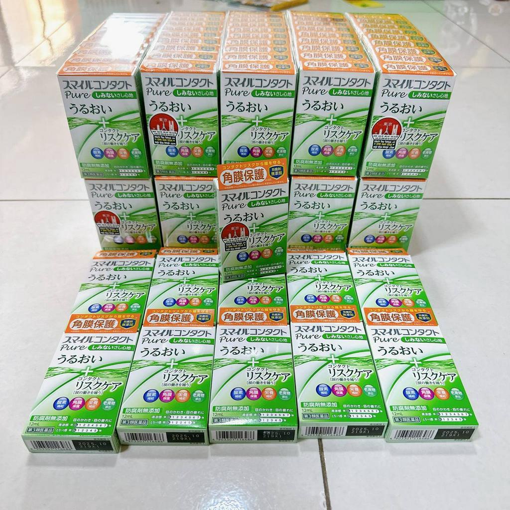 Nước Nhỏ Mắt Smile Contact Pure cho người đeo kính áp tròng