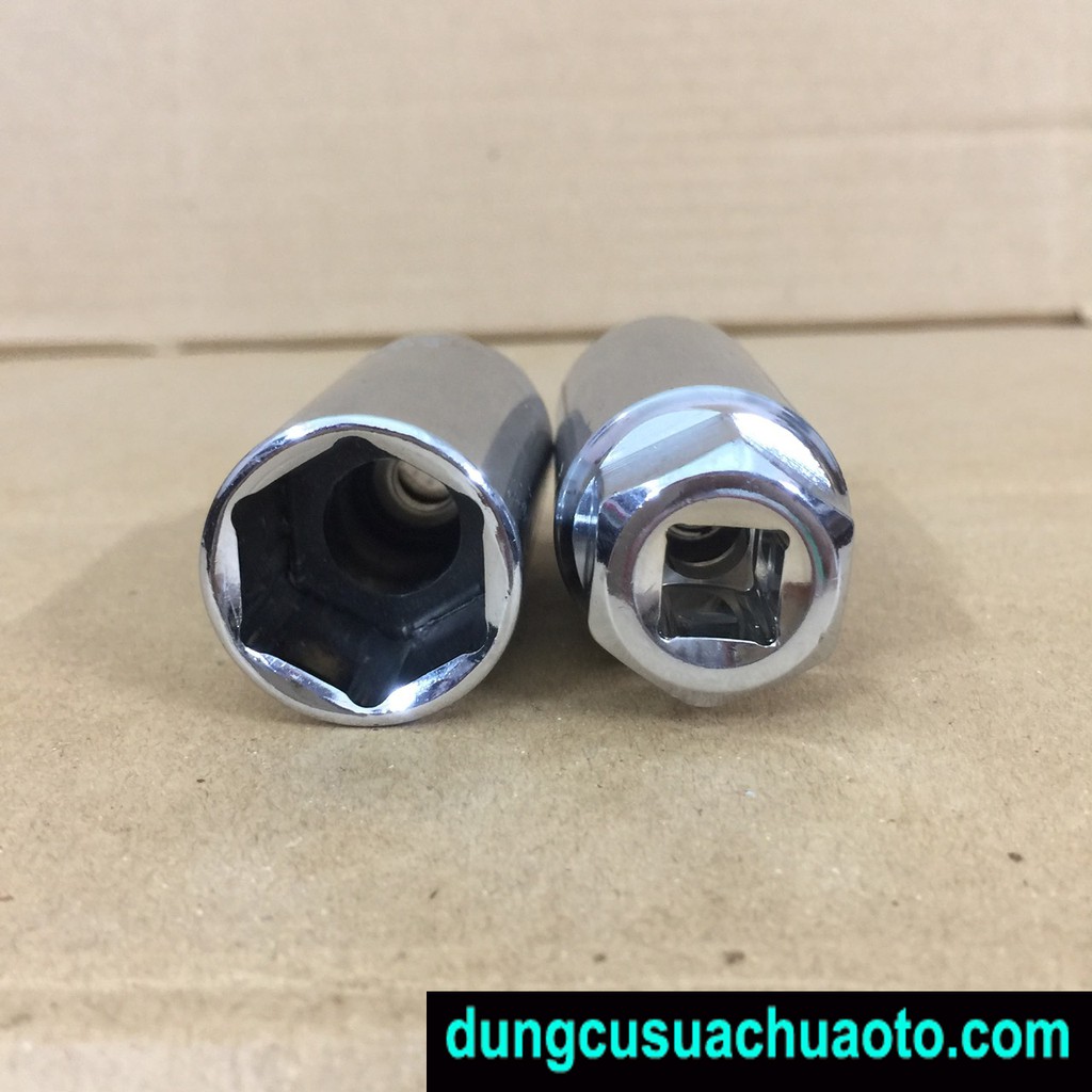 Khẩu tuýp mở bugi 21mm [ Cỡ khẩu 3/8&quot;, không từ tính ]