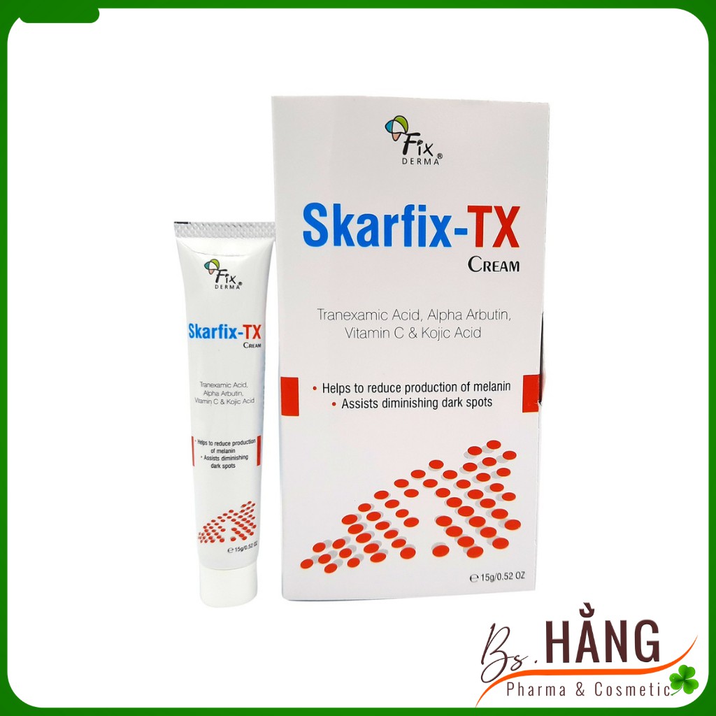 ✅[Chính Hãng] Kem Giảm Thâm, Dưỡng Da - Fixderma - Skarfix TX Cream, 15g