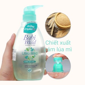 (Hàng mới) Sữa tắm cao cấp BABI MILD cho bé-850ml