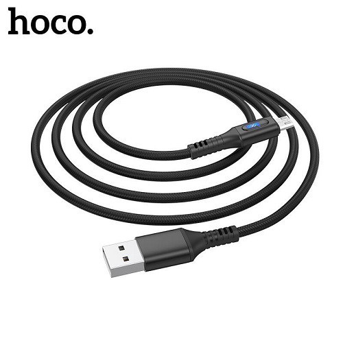 Cáp Sạc Nhanh Hoco U79 Micro Có Đèn Led Hỗ Trợ Sạc Và Truyền Dữ Liệu - Dây Sạc Điện Thoại Android