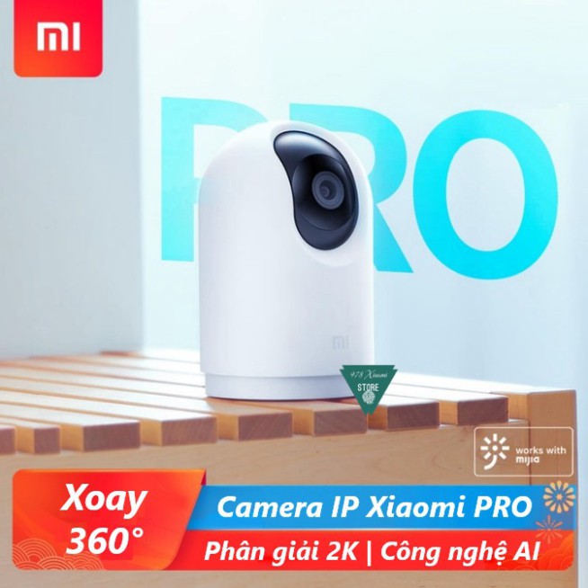 [PRO] Camera IP Xiaomi Pro 360 độ 2K - Camera giám sát Xiaomi Pro PTZ 360 2K