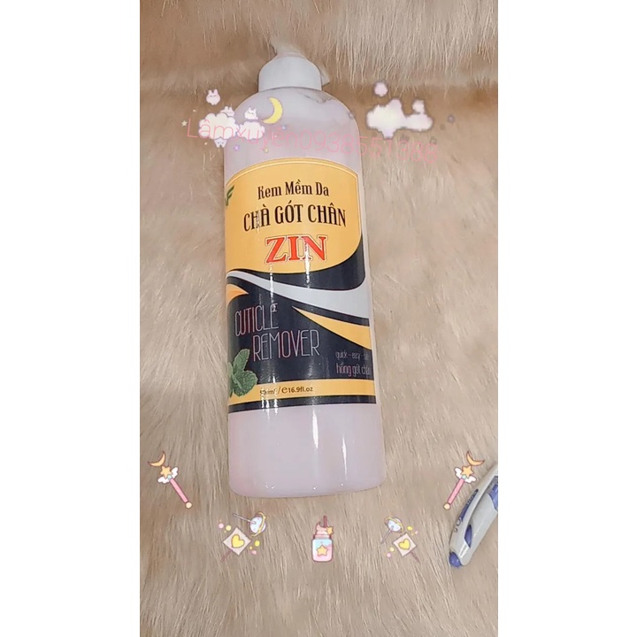 KEM MỀM DA ZIN 500ML tạo độ ẩm cho móng tay và da , làm mềm da khô