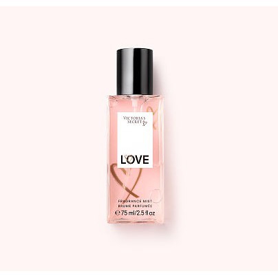 XỊT THƠM TOÀN THÂN, XỊT BODY MIST VICTORIA'S 75ML LOVE