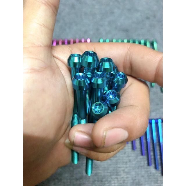 💥💥ỐC LỐC MÁY TITANIUM XỊN  cho các dòng xe Wave Dream Si Ex Satria💥💥