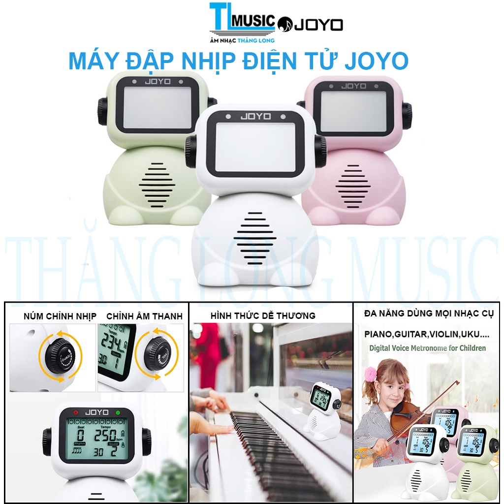 Máy đập nhịp điện tử(electric metronome)JM-93 dùng cho học nhạc cụ piano,violin,guitar.ukulele....