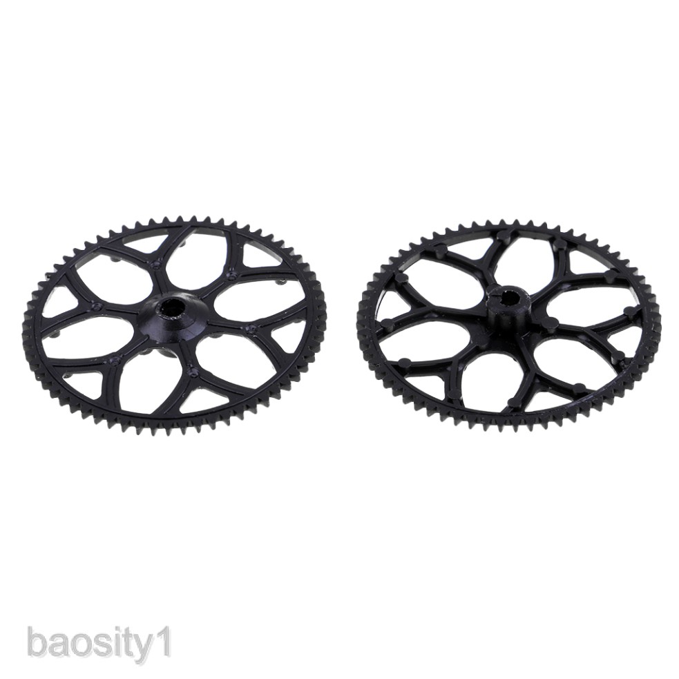 Set 2 Bánh Răng Nhựa Cho Trực Thăng Điều Khiển Từ Xa WLtoys V977 V988 V966 XK K110