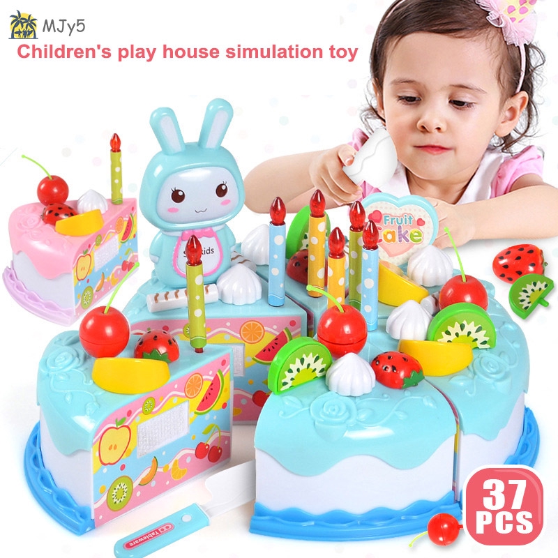 Bộ 37 đồ chơi cắt bánh sinh nhật cho bé