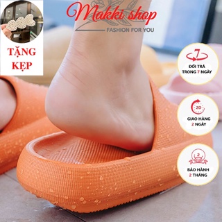 Dép bánh mì chống nước, dép quai ngang nữ thời trang cao cấp giá rẻ MAKKI SHOP TD507