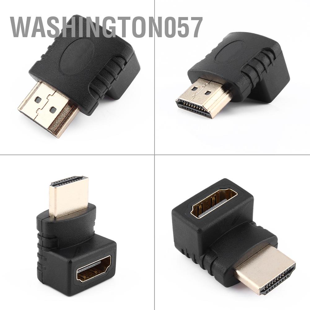 Washington057 HDMI Male to Female Cable Adaptor Adapter Converter Extender 270 Degree Angle