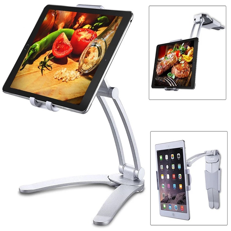 Giá đỡ Ipad/điện thoại/máy tính bảng để bàn gấp gọn hợp kim nhôm cao cấp chắc chắn