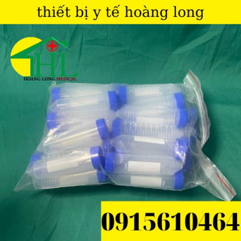 Ống ly tâm , Falcon 50ml đáy nhọn chuyên dụng túi 50 cái