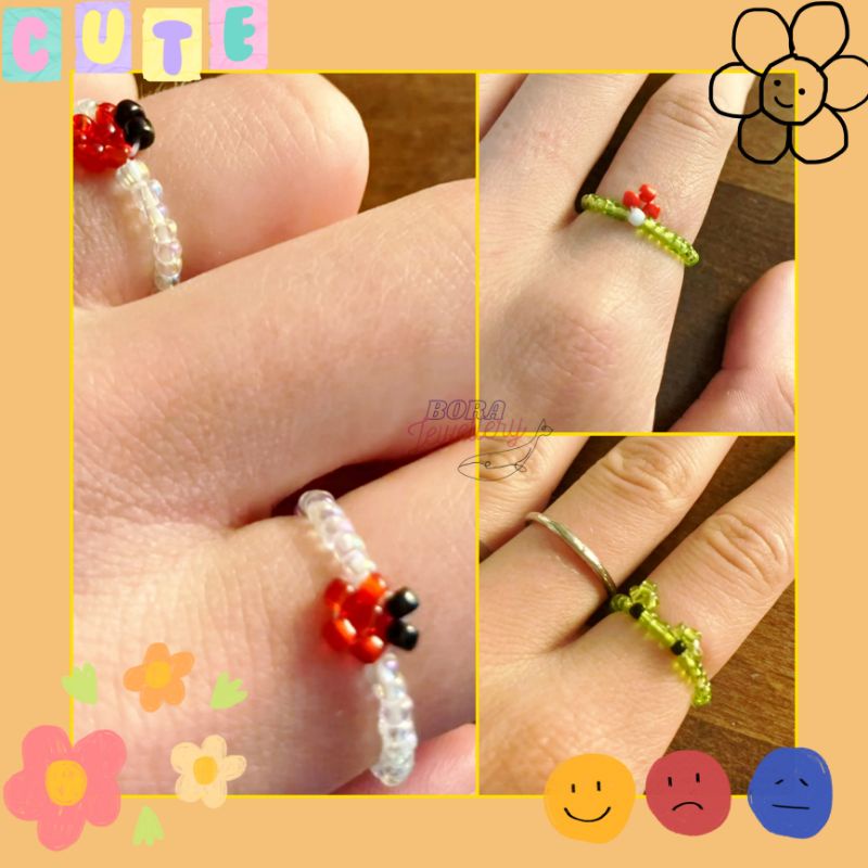 Nhẫn hình 🐞🐸🍄