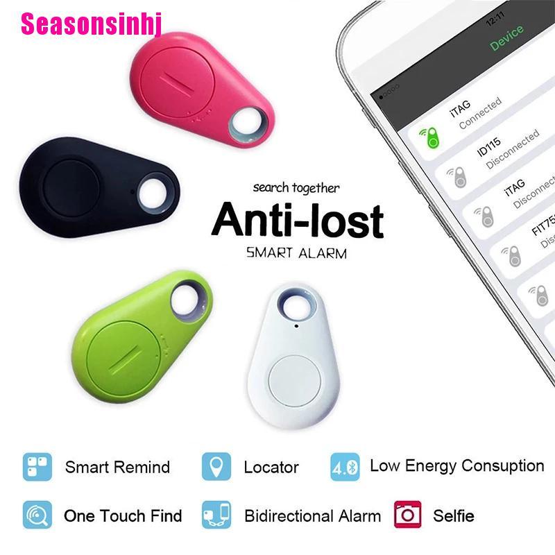 【Seasonsinhj】Pet Smart GPS Tracker Mini -Lost Waterproof Bluetooth Locator Trac