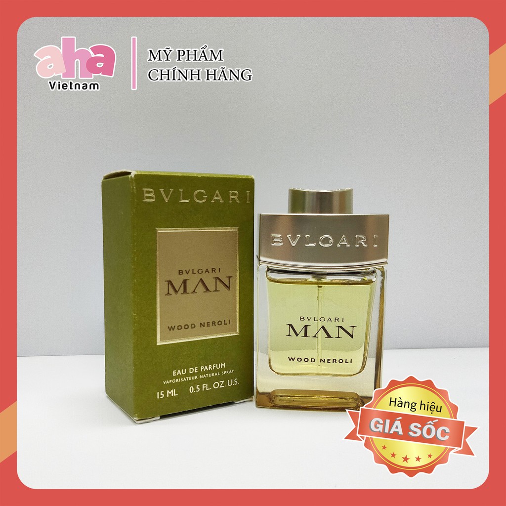 nước hoa bvlgari man wood neroli edp 15ml