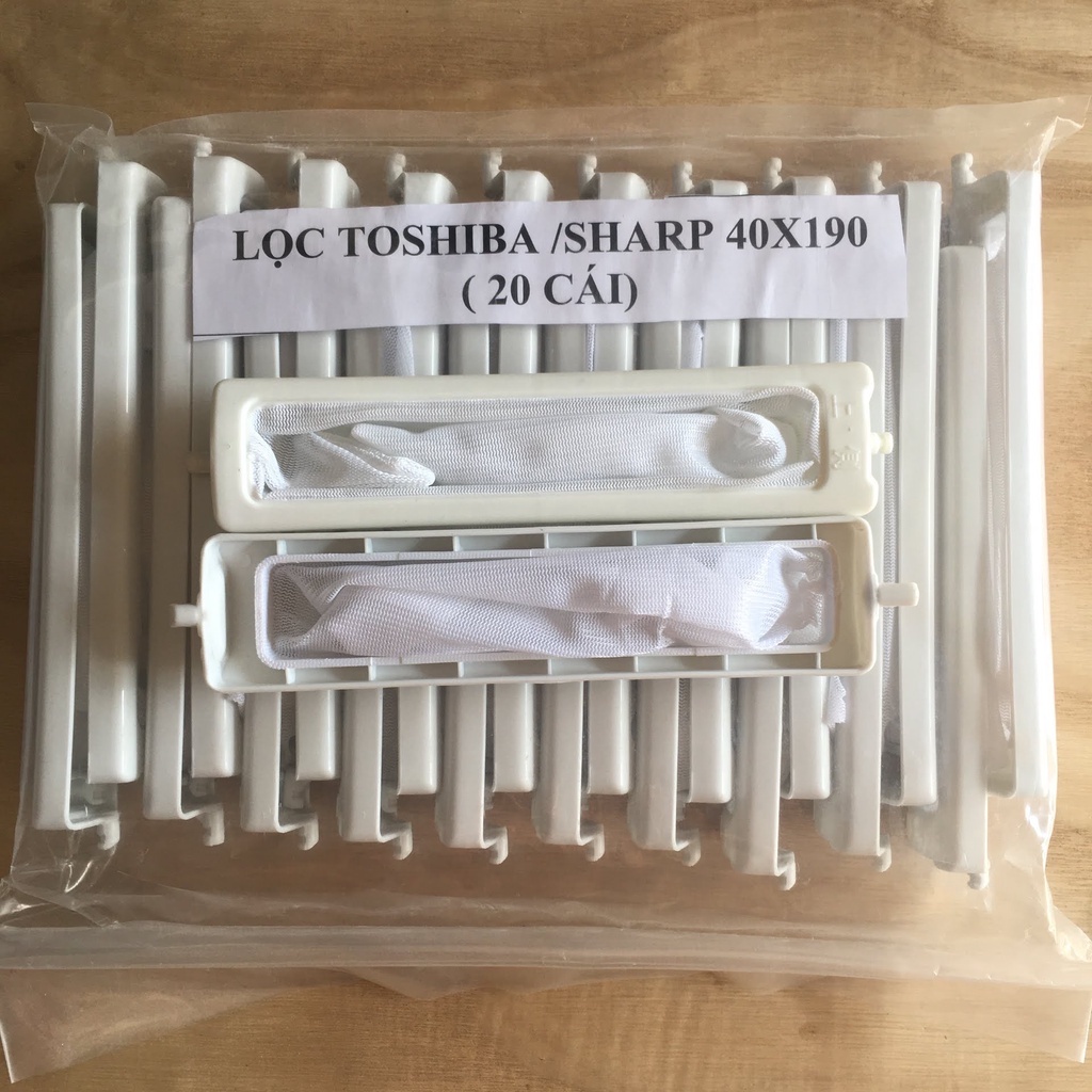 Túi lọc rác máy giặt Toshiba 40x190mm [SẴN HÀNG] lưới lọc rác máy giặt Toshiba, Sharp chọn kích thước như hình