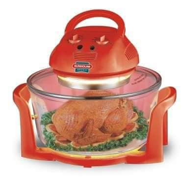 NỒI NƯỚNG THỦY TINH 416 CỦA SUNHOUSE DUNG TÍCH 12 LÍT