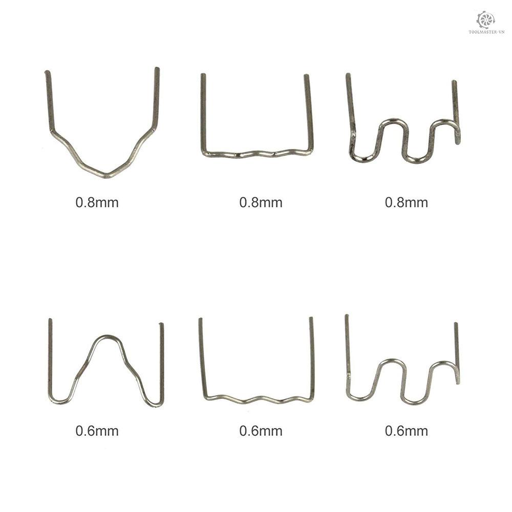 Set 1000 Kẹp Hàn Nhựa Thép Sửa Chữa Xe Hơi Chuyên Dụng