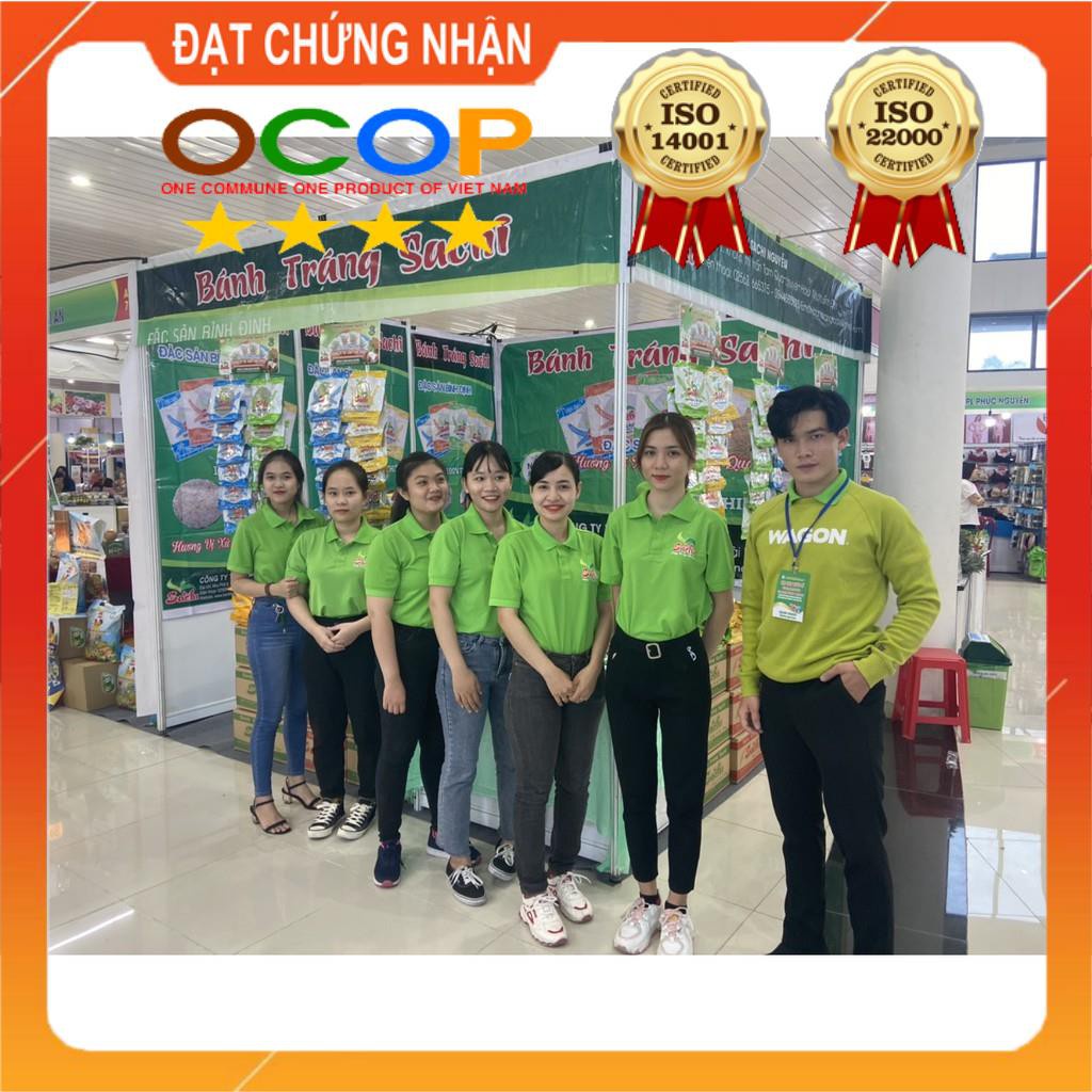 Hộp bánh tráng  gạo mè Sachi 10 Gói