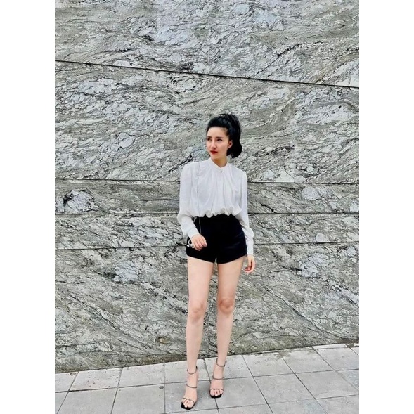 Quần sooc ôm khóa sau hàng QCL1