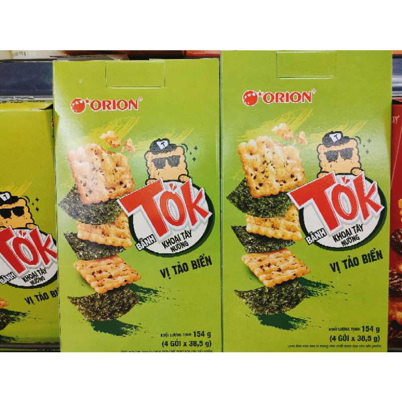 HỘP 4 BÁNH KHOAI TÂY NƯỚNG TOK SIÊU NGON