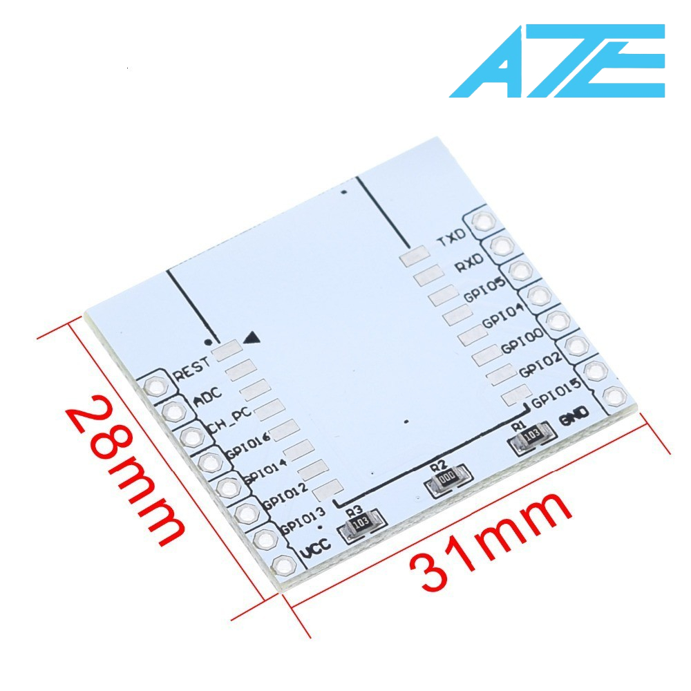 Đế hàn ra chân ESP8266 chân dán - 12A4