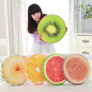 Gối 3d trái cây hoa quả kt 40cm(chát chọn mẫu )