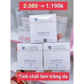 Tinh chất dưỡng trắng da và mịn da melafadin fluid 2ml
