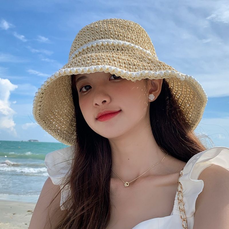 MŨ CÓI MỀM VIỀN NGỌC XINH XẮN