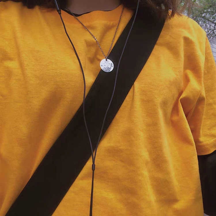 [Giao Hàng Miễn Phí] Dây Chuyền 22131 Mặt Hình Đứa Bé Hoạt Hình Dễ Thương