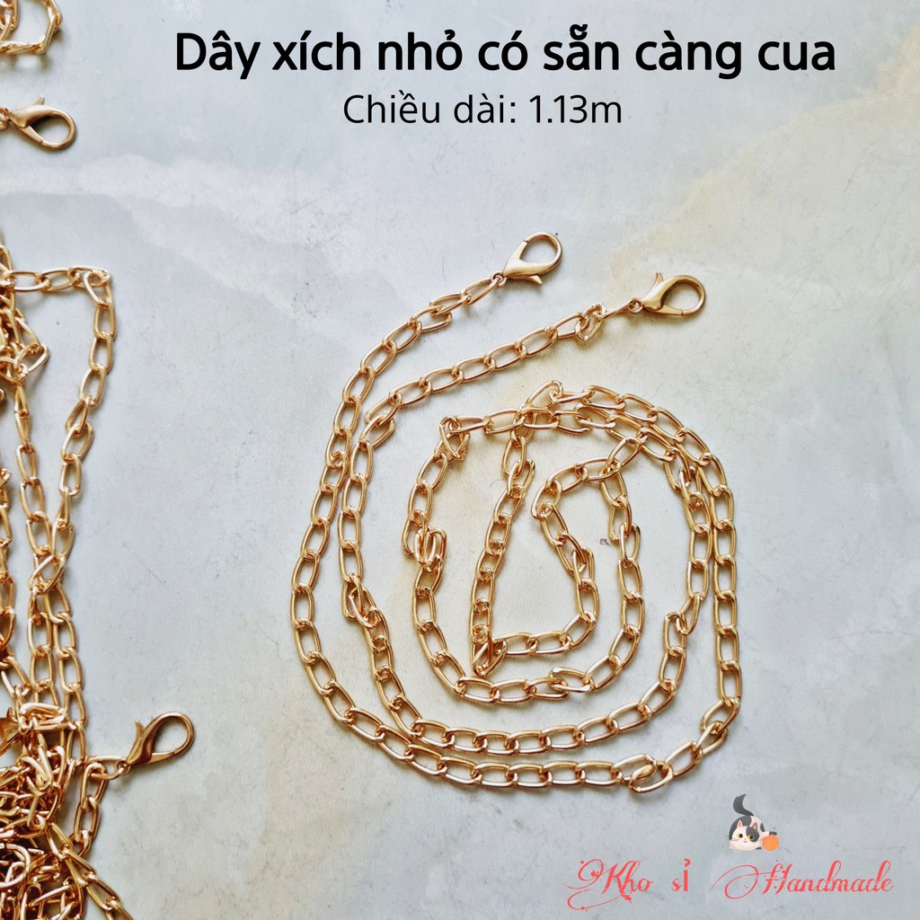 Dây Xích Nhỏ Có Sẵn Càng Cua 1.13m