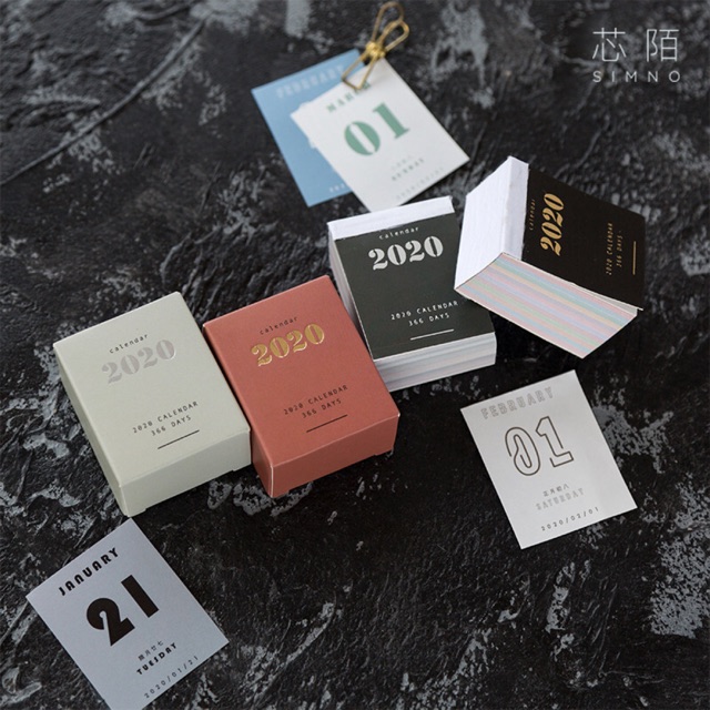 [Others] Mini Calendar 2020