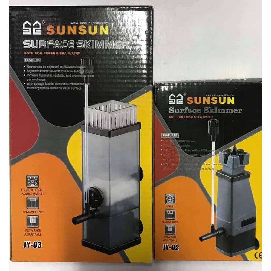 Lọc Váng Sunsun JY-02 và JY-03 - lọc cho hồ thủy sinh