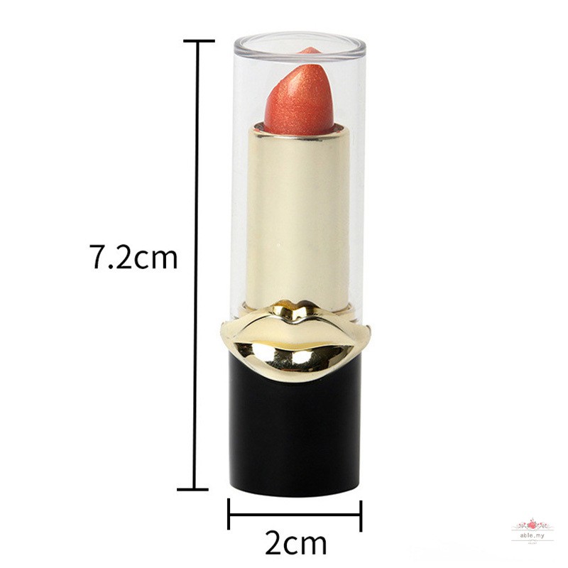 (Hàng Mới Về) Son Môi Ánh Kim Dưỡng Ẩm Chống Thấm Nước Lâu Trôi Màu Sắc Thời Trang | BigBuy360 - bigbuy360.vn