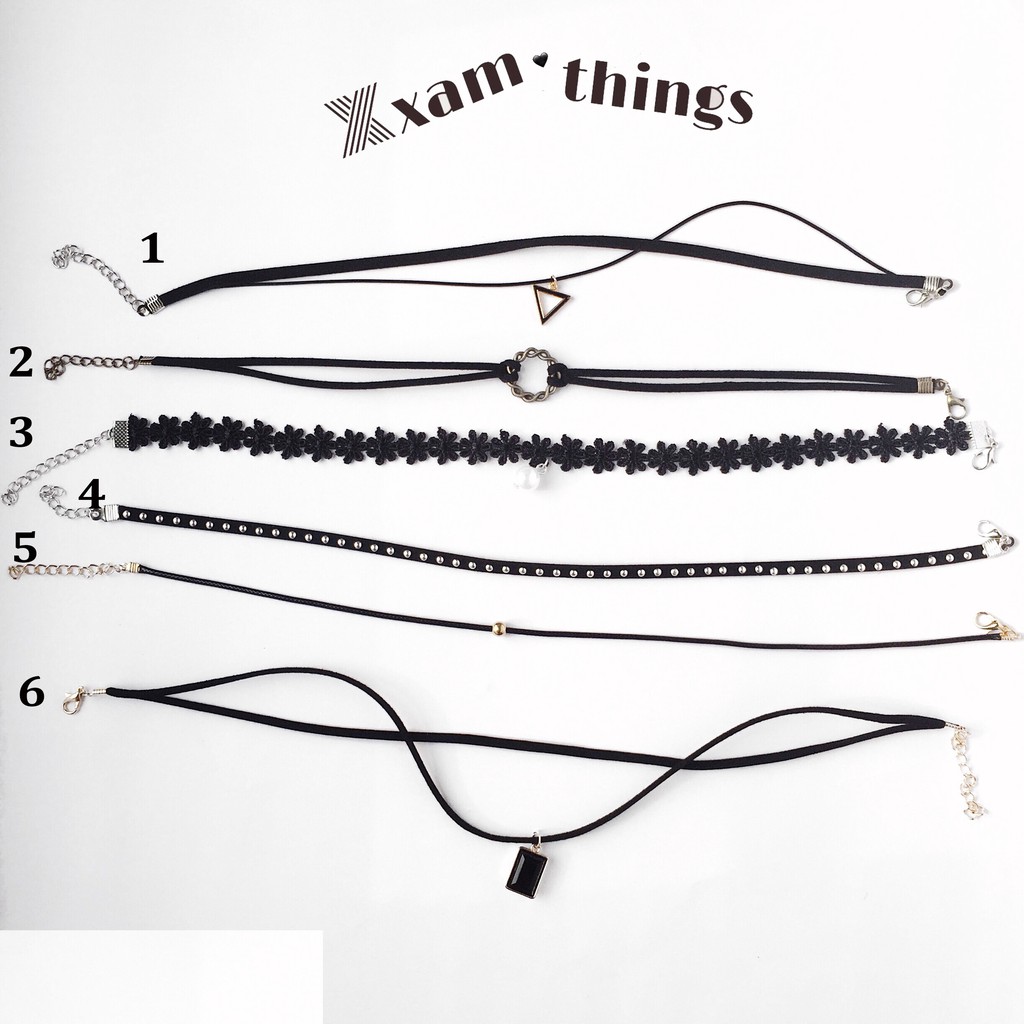 Có sẵn - Choker - Hình thật