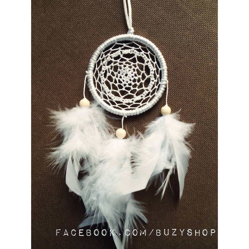 Lông vũ nhân tạo, lông gắn dreamcatcher
