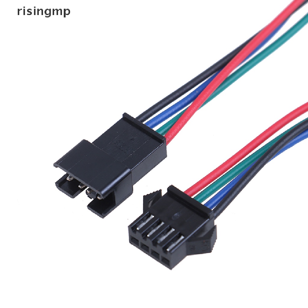Set 5 Cặp Đầu Nối Dây Đèn LED SM 2Pin 3Pin 4Pin 20cm Chuyên Dụng ♨Trên đó