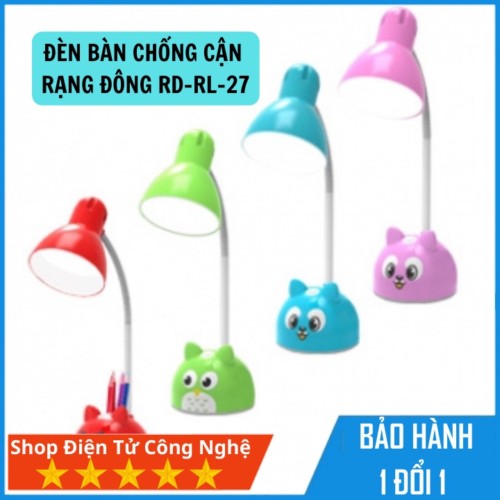 Đèn bàn chống cận 5W Led Rạng Đông RD-RL-27.V2 5W