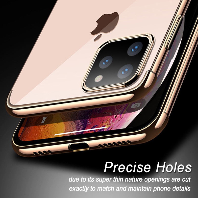 Ốp lưng trong suốt cho điện thoại iPhone 11 11 Pro Max | BigBuy360 - bigbuy360.vn