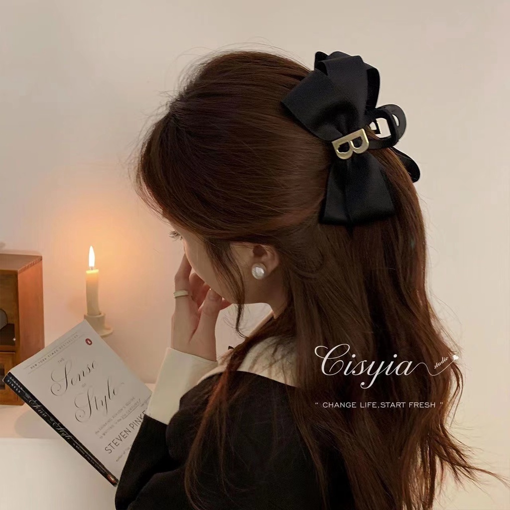 Kẹp Nơ Lớn In Chữ 2022