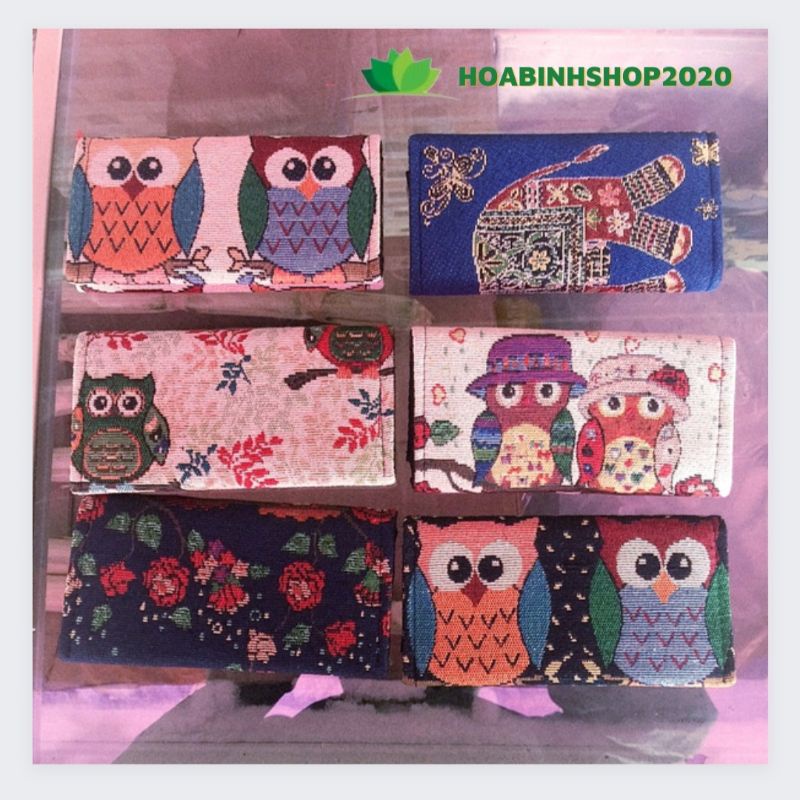 VÍ THỔ CẨM CẦM TAY ĐẸP XINH TIỆN LỢI