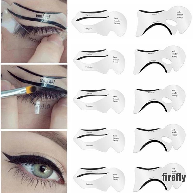 Set 10 Bút Kẻ Mắt Chuyên Nghiệp Dễ Sử Dụng