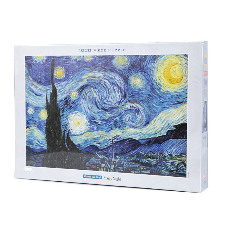 Bộ Đồ Chơi Xếp Hình Gồm 1000 Mảnh Ghép Theo Chủ Đề Tranh Của Van Gogh