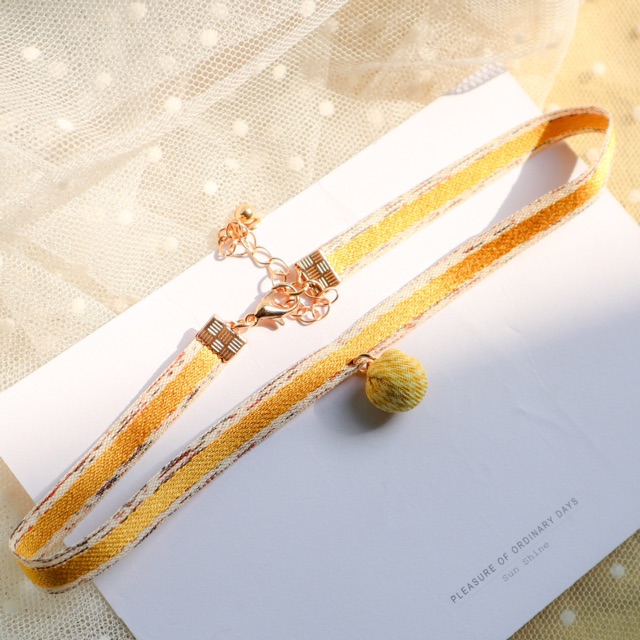 Set 3 choker vàng siêu đẹp siêu dễ thương