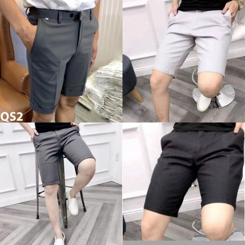 Quần sọt nam big size, Quần short tây âu vải chống nhăn chống xù Quần tây nam ngắn dáng ôm Hàn Quốc trẻ trung-Kvin_store