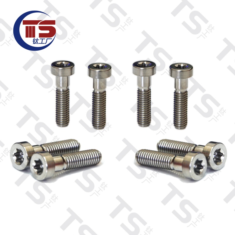 Ốc Vít Lục Giác M6X24mm Bằng Hợp Kim Titan Cao Cấp Cho Xe Mô Tô
