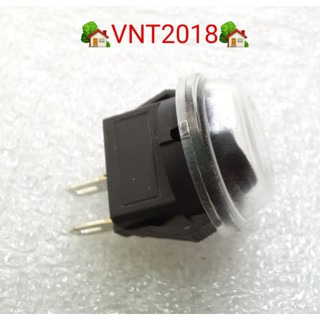 Set 5 Công tắc ON/OFF phi 16mm có nắp chống nước