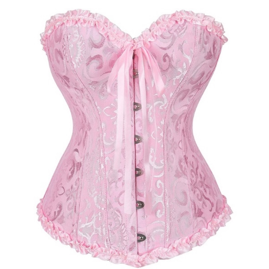 Áo corset định hình dáng nâng ngực thắt eo Floral Corset
