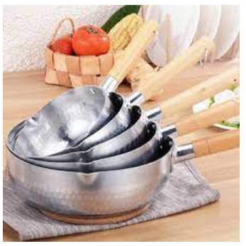 Nồi nhôm có tay cầm cán gỗ đủ size