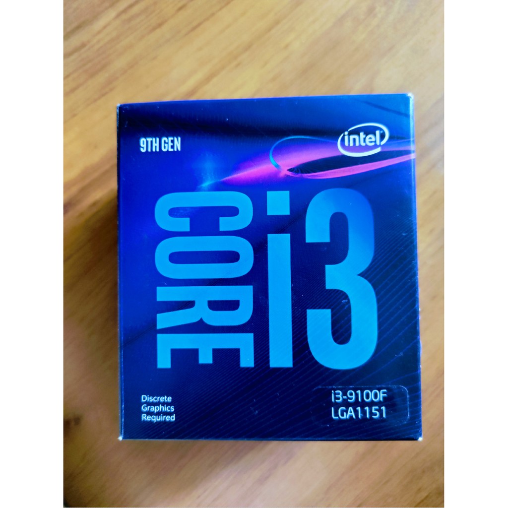 CPU i3 9100F